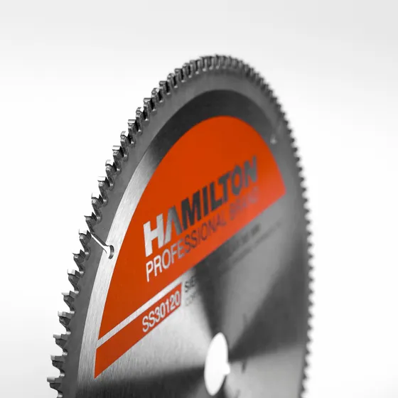 Disco Sierra Circular 120 Dientes 305 Mm 12´ Hamilton Ss30120 Color Gris