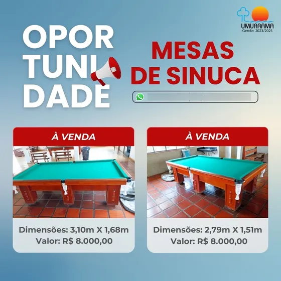 Mesa Sinuca Madeira Antiga Usada 2,79mx1,51m
