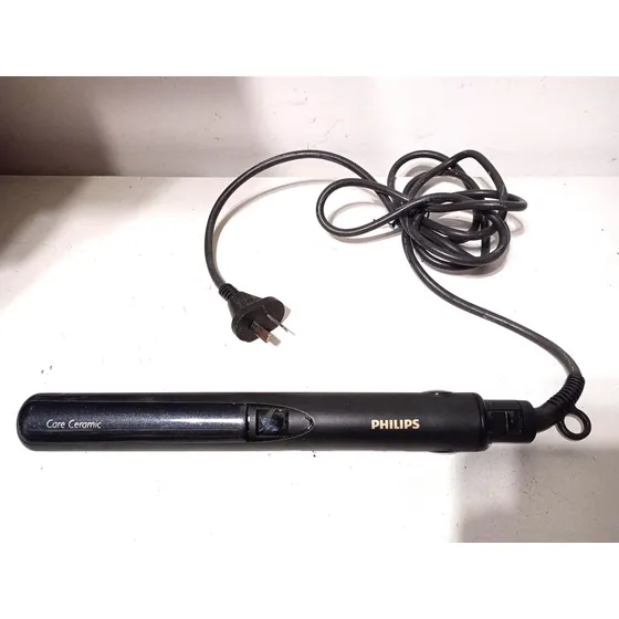 Liquido Planchita Pelo Philips Care Ceramic A Reparar Negro