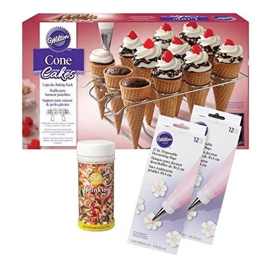 Cono Helado Kit Decoracion Cupcake Piece Bundle Valor Juego