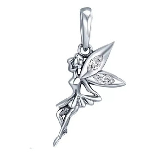 Charm / Dije Plata .925 Diseño Hada Con Zirconias Charm / Dije Plata .925 Diseño Hada Con Zirconias