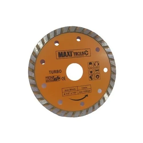 Disco Diamante Corte Concreto 4 1/2 Turbo
