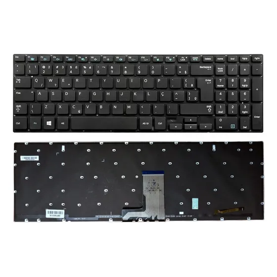 Teclado Para Samsung Ativ Book 6 Np670z5e Ba75-04635 Com Led
