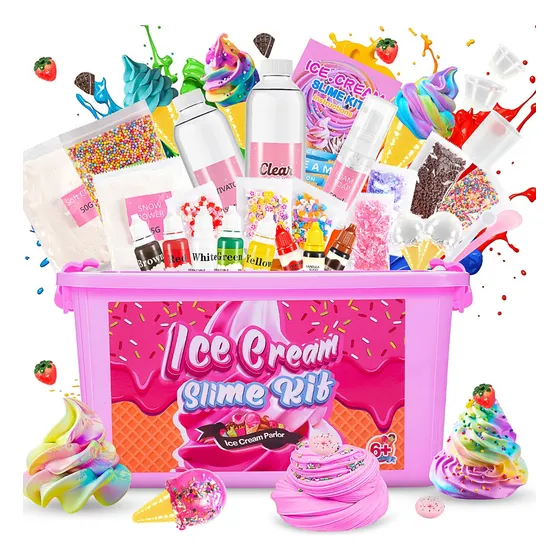 Kit Para Hacer Slime, Fabrica Mi Alegria, Para Niñas