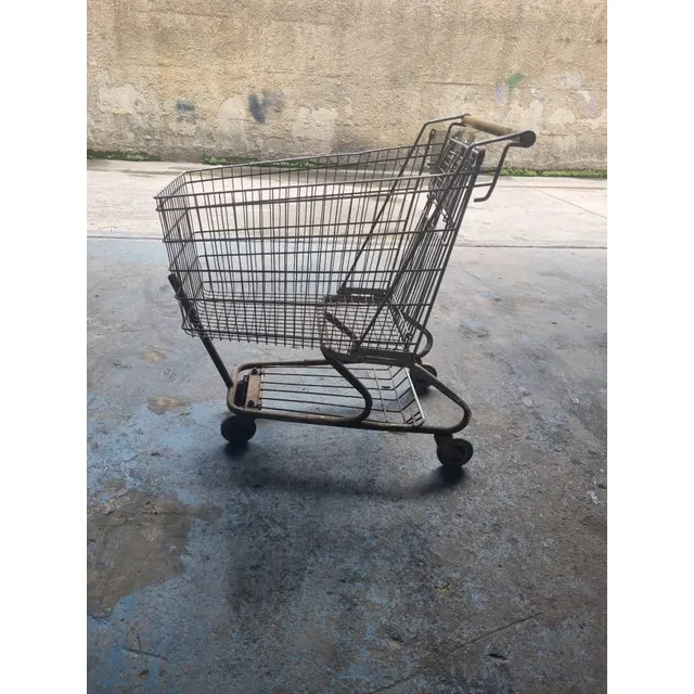 Carrito De Supermercado Usados Para Almacen Carretilla