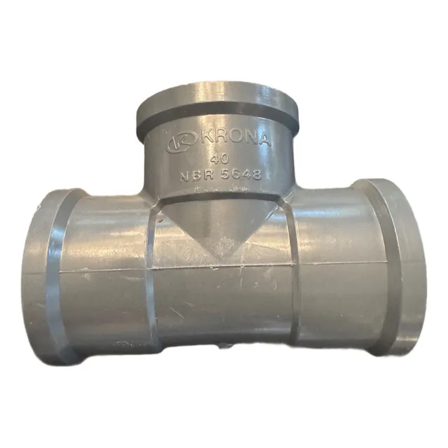 Tee Pvc Para Soldar 40 Mm Krona