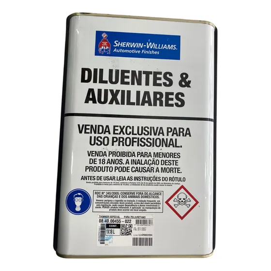 Diluyente Automotor Sherwin Williams 455 18lt