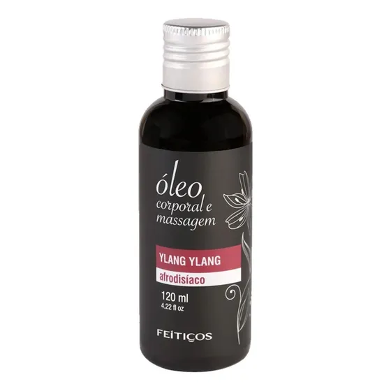 Óleo Corporal E Massagem Ylang Ylang Afrodisíaco 120ml