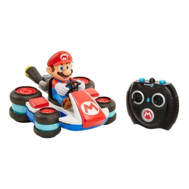 Super Mario Minicoche De Carreras C/r Antigravedad De Mario.