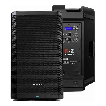 Caixa De Som Ativa 15 Profissional 2000 Watts Rms Ksr Pro K2 Preto 127/220v