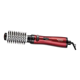 Escova Rotativa Giratoria Mondial Er-11-kr Seca Alisa E Modela Cor Vermelho 127v Escova Rotativa Giratoria Mondial Er-11-kr Seca Alisa E Modela Cor Vermelho 127v