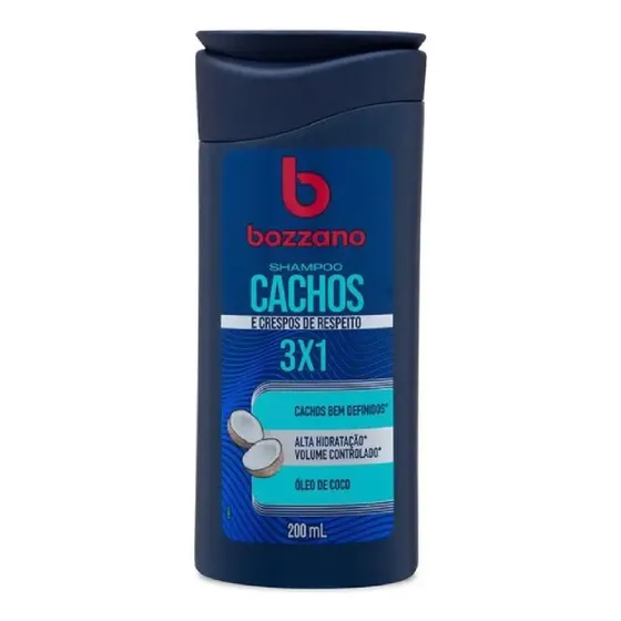 Bozzano Shampoo Cachos 200ml