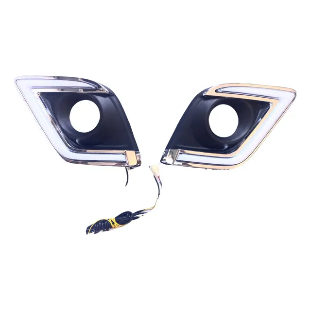 Funda De Neblinero Led Dual Para Toyota Hilux Revo 2016-2020