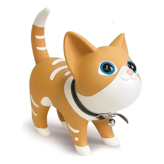 Juguete Alcancía Gato Orange Tabby Reutilizable