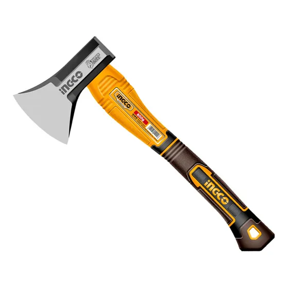 Hacha De Mano Mango Fibra De Vidrio 800grs Ingco Hax081800