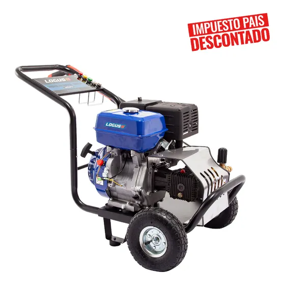 Hidrolavadora Nafta Explosion Logus 252bar 13hp 20l/min Color Negro