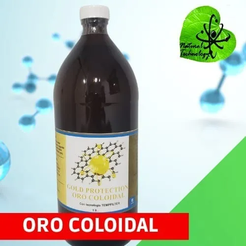 Or-o Coloid-al  Ioniz-ado 2 Lts Natural Tech Antioxidant-e