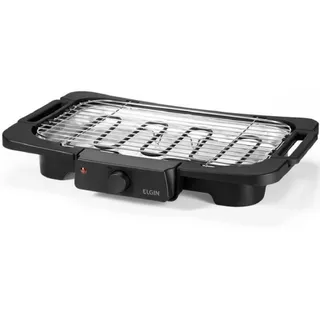 Churrasqueira Eletrica Elgin Com Grelha 2000w Cor Preto Churrasqueira Eletrica Elgin Com Grelha 2000w Cor Preto