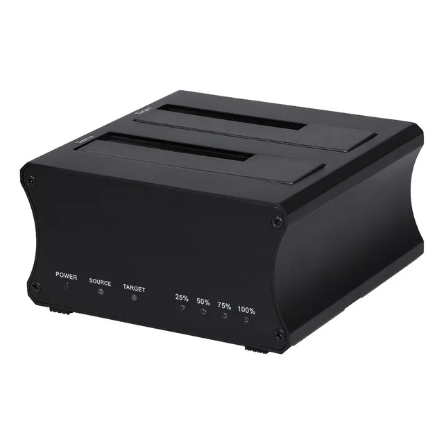 Estación De Acoplamiento Usb 3.0 Dual Bay Hdd/ssd Con Carcas