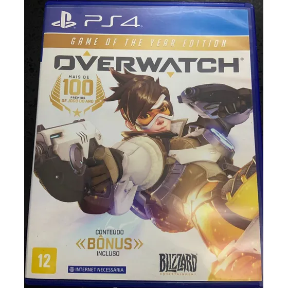 Jogo Overwatch Em Português Game Ps4 Mídia Física Original
