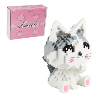Larcele Cat Micro Building Blocks Pet Mini Building Toy Bric Larcele Cat Micro Building Blocks Pet Mini Building Toy Bric