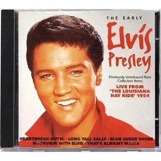 Elvis Presley The Early Live From Lousiana Cd Original Novo Elvis Presley The Early Live From Lousiana Cd Original Novo