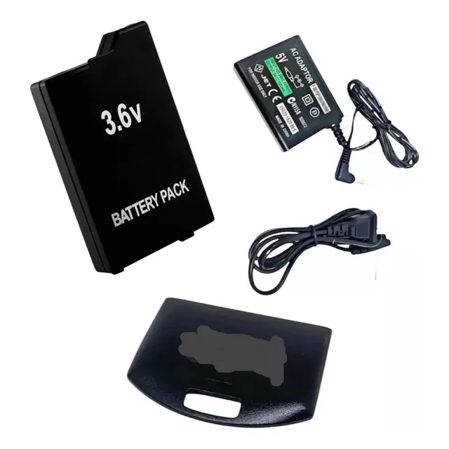 Kit Cargador + Tapa + Extra Psp Fat 1000 / 1001 / 1010