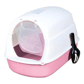 Caja De Arena Para Gatos Con Capucha Caja De Arena Para Rosa Caja De Arena Para Gatos Con Capucha Caja De Arena Para Rosa