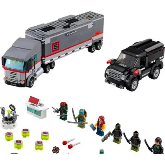 Lego Tortugas Ninja Sin Usar Nevo Tiene Todo Exclusivo