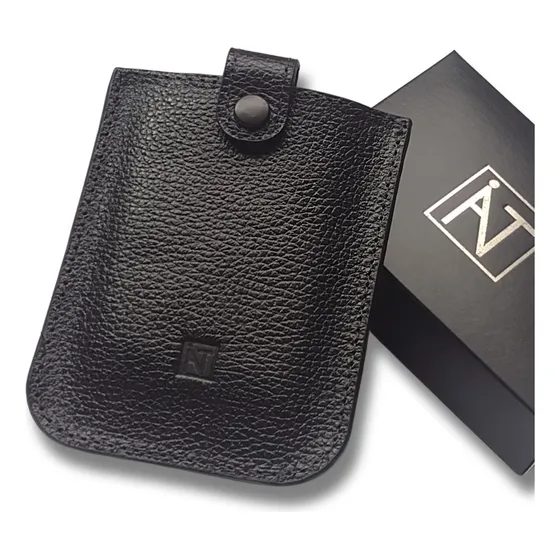 Carteira Smartlink Rfid Nfc Cartao Antifurto Couro Atni 2025 Cor Taycan