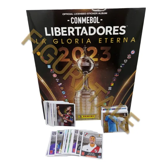 Copa Libertadores 2023 // Album + 200 Figuritas A Pegar