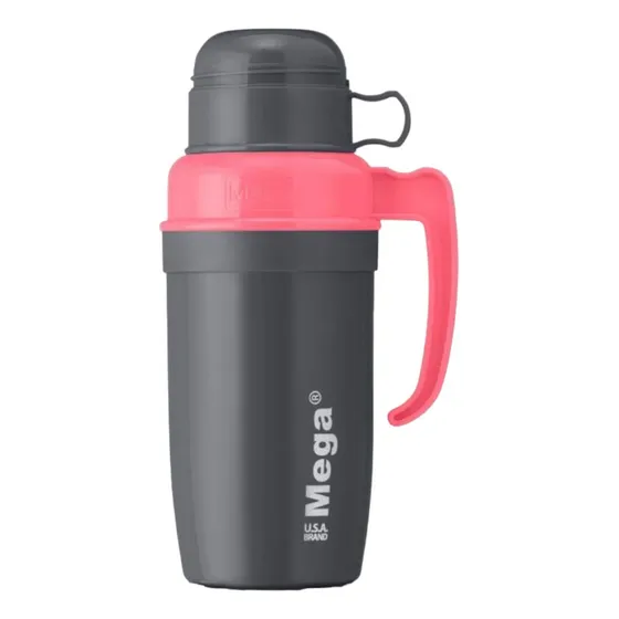 Termo 1 Litro New Megapromo Mega Color Coral