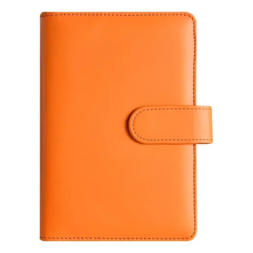 Macaron A5/amarelo (casca Única) (a5 Macaron Binder Zip