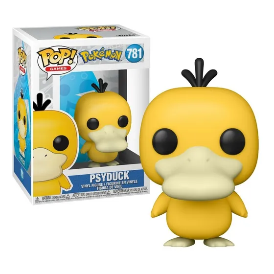 Figura De Acción Pokémon Psyduck De Funko Pop! Games
