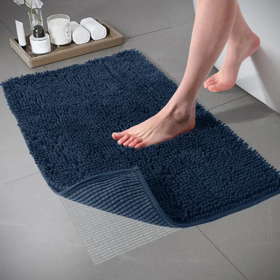 Techmilly Alfombra Baño Felpilla Suave Esponjosa Almohadilla