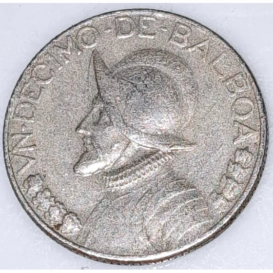 Moneda 1 Decimo Balboa 1973 Panama