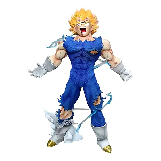 Figura Majin Vegeta Explosion Super Saiyan Anime Dragon Ball