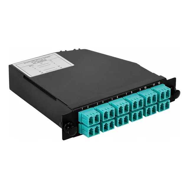 Om3 24-lc 2-mpo/m Cassette Para/1u-3p 130mm Fibra Pre-conect