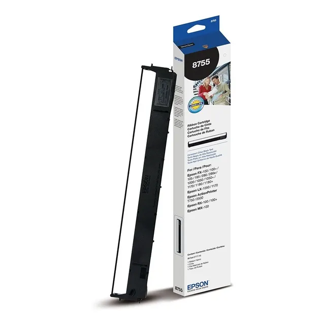 Cinta Epson Fx1050 1170 Ap2500 Mx100 Rx100 Negro