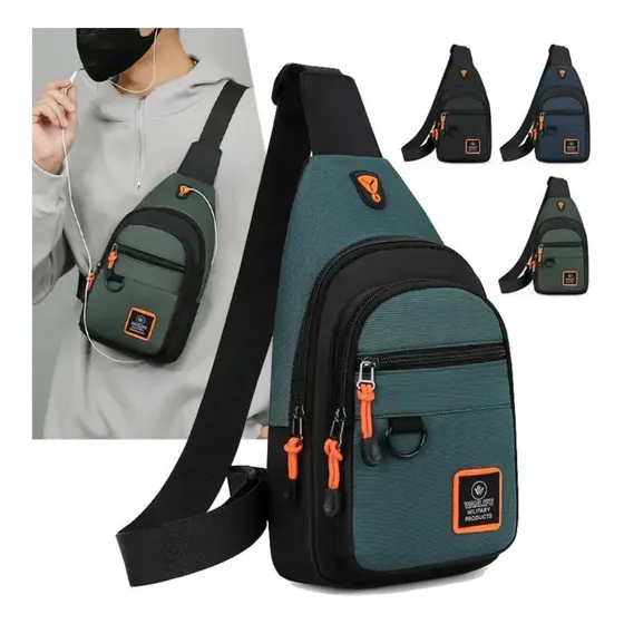 Bolso De Hombro Kawaii Koala Unisex 3 Compartimentos