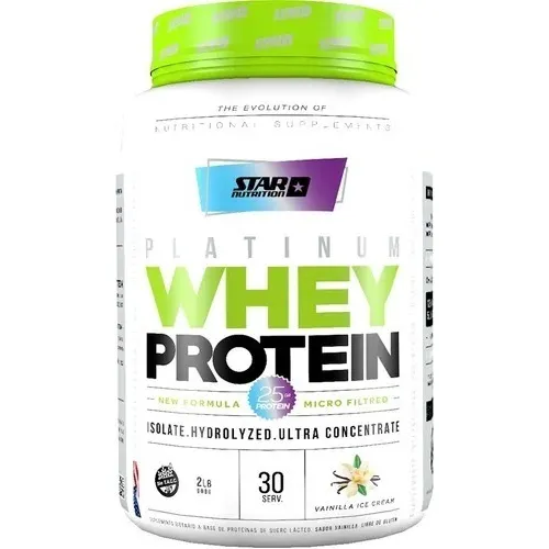 Whey Protein Platinium Star Nutrition  2lb +envio Gratis