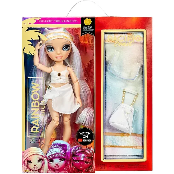 Boneca Rainbow High - Margot De Perla - Pacific Coast