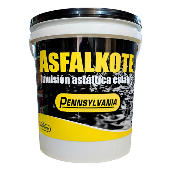 Emulsión Asfáltica Asfalkote Pennsylvania 18kg Fibrado