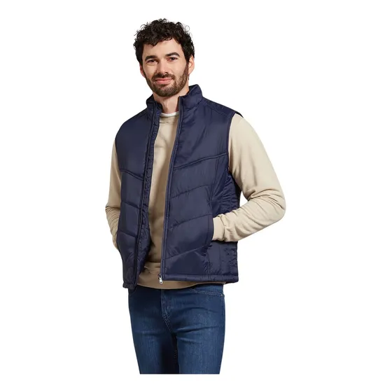 Chaleco Devré Inflado Azul Marino Hombre 12d000028001