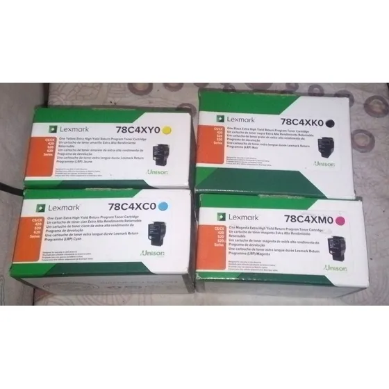 Toner Lexmark 78c4xko Originales 100% Garantizados Nuevos 