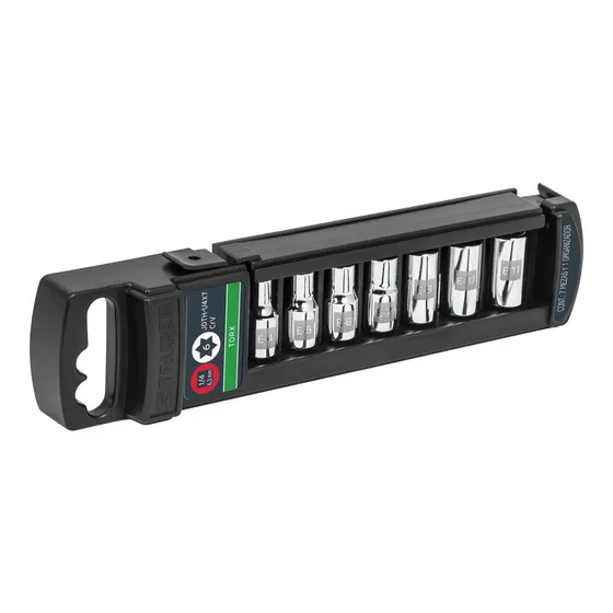 Juego Dados Torx Hembra Truper 1/4 - 7 Piezas