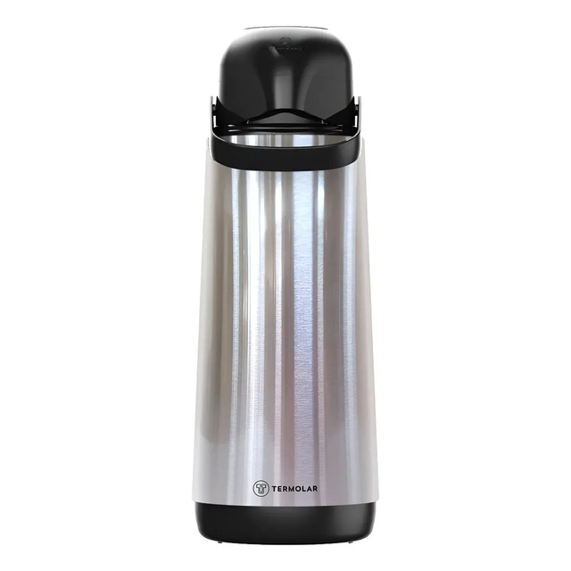 Garrafa Térmica Lúmina Inox 1.8l Termolar Cinza Prateado