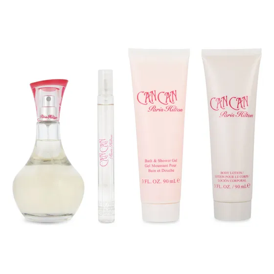 Set Paris Hilton Can Can 4pzs - Dama