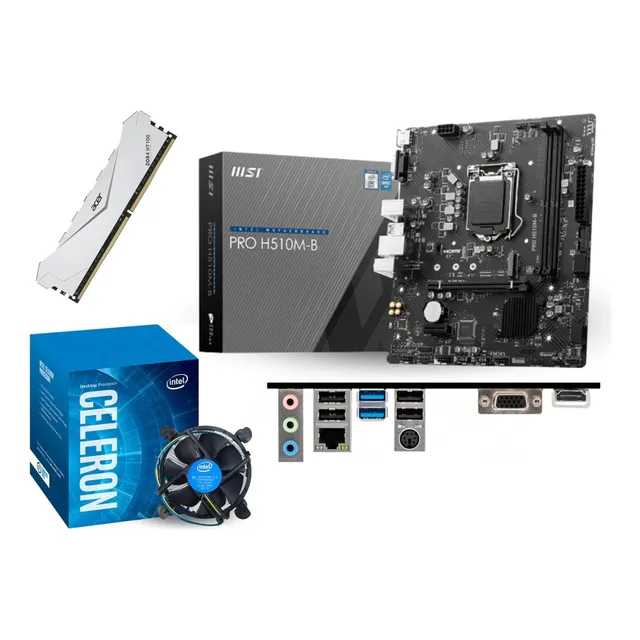 Kit Actualización Intel Celeron G5905 C/gráficos, 8 Gb Ddr4