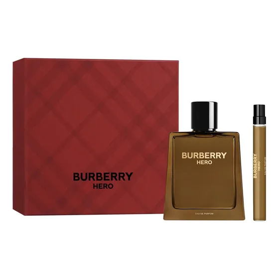 Perfume Hombre Burberry Hero Edp 100ml +travel Size 10ml Set